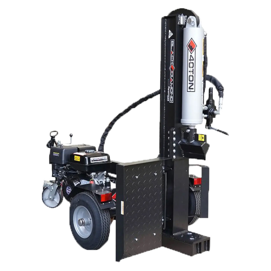 Black Diamond-Black Diamond 40 Ton Log Splitter - In Stock and available now - 13HP 40 ton Black Diamond-Log Splitter-