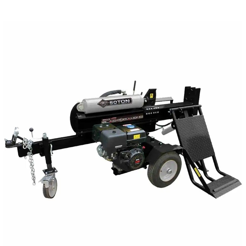 Black Diamond-Black Diamond 50 Ton Log Splitter With Lifting Table-Log Splitter-