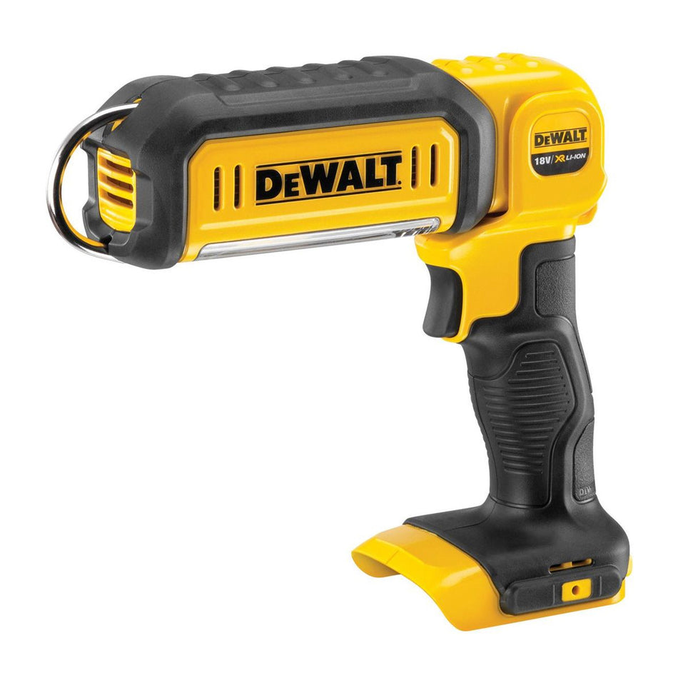 DeWALT-DeWALT 18V XR LED Pivot Task Light - Portable illumination, customisable power options, versatile design-Task Light-