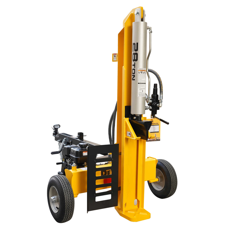 DeWALT-DeWALT 28T Log Splitter - 196cc Kohler engine, Fast 13s cycle time, Horizontal/Vertical Operation!-Log Splitter-
