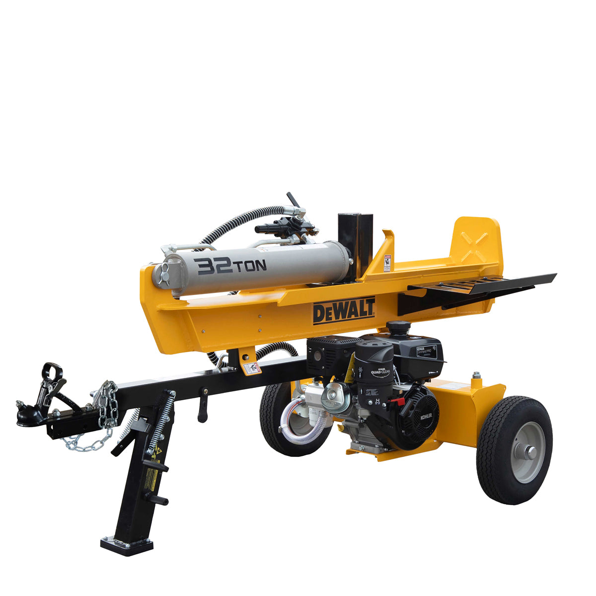 DeWALT-DeWALT 32T Log Splitter - 277cc Kohler engine, Fast 13s cycle time, Horizontal/Vertical Operation!-Log Splitter-