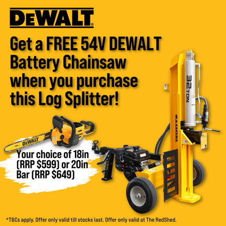 DeWALT-DeWALT 32T Log Splitter - 277cc Kohler engine, Fast 13s cycle time, Horizontal/Vertical Operation!-Log Splitter-