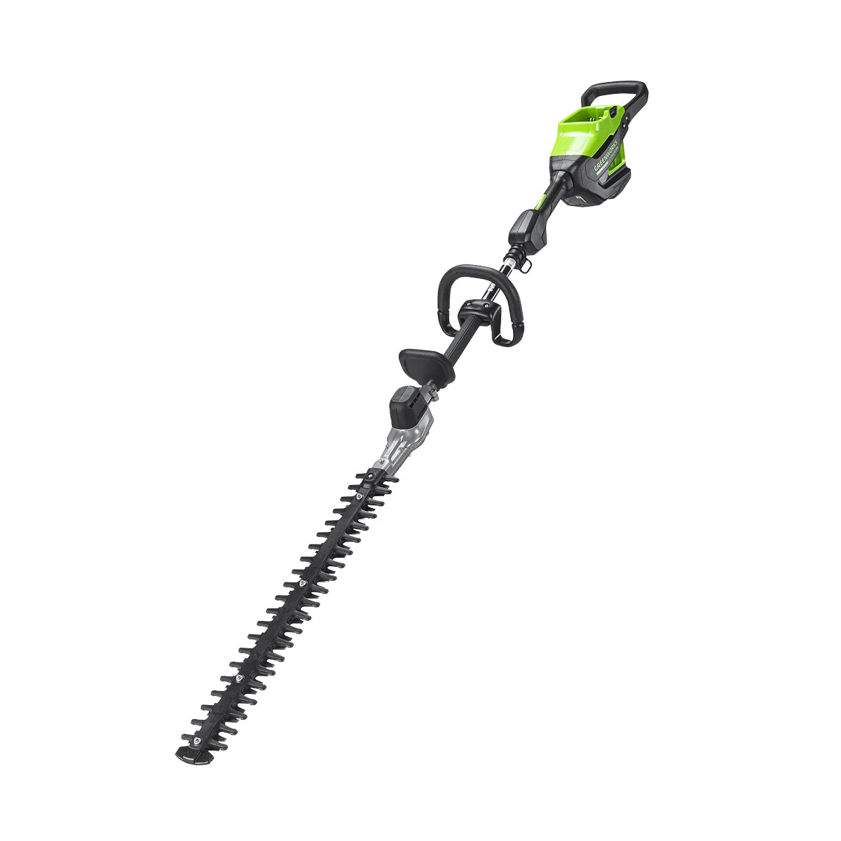Greenworks-Greenworks 82V Short Pole Trimmer - Professional battery hedge trimmer with up to 4300 strokes per minute!-Battery Hedge Trimmer-