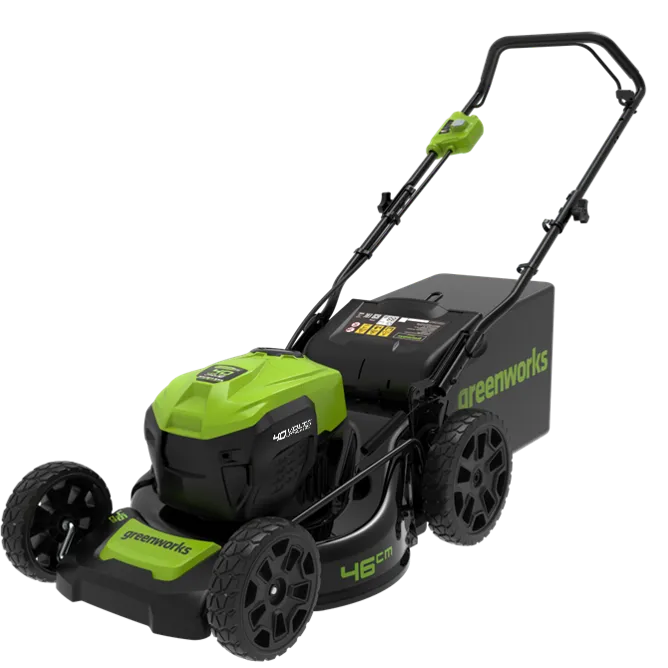 Greenworks-Greenworks 60V 46cm Self-Propelled Lawnmower Start Up Kit-Lawn Mower-