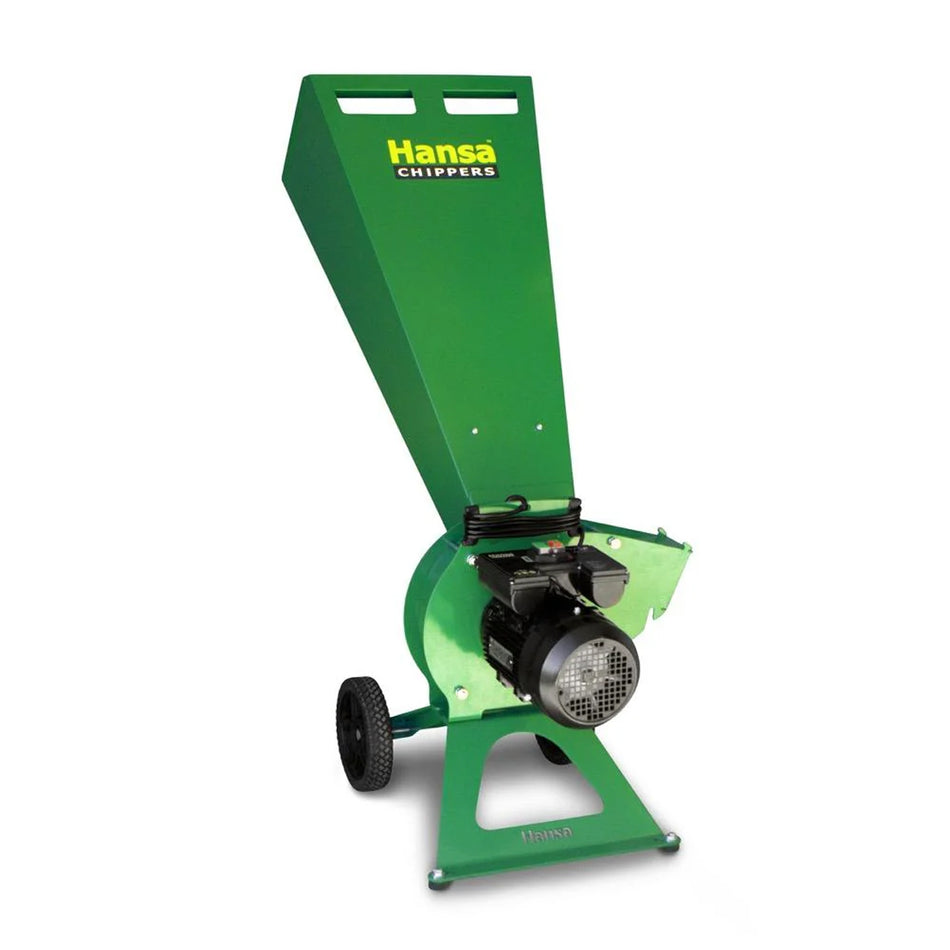 Hansa-Hansa C3e Electric Chipper - SAVE $95! Electric Chipper, 2HP, 40mm Chipping Capacity, 1 year warranty-Electric Chipper-