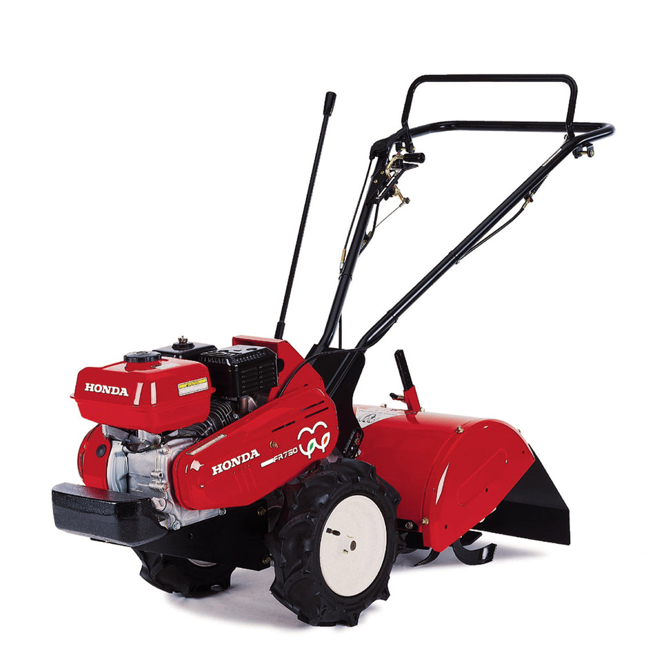 Honda-Honda FR750 Tiller - Powerful GX200 4-stroke engine, multi height adjustable, 2 forward gears-Rear Tine Tiller-
