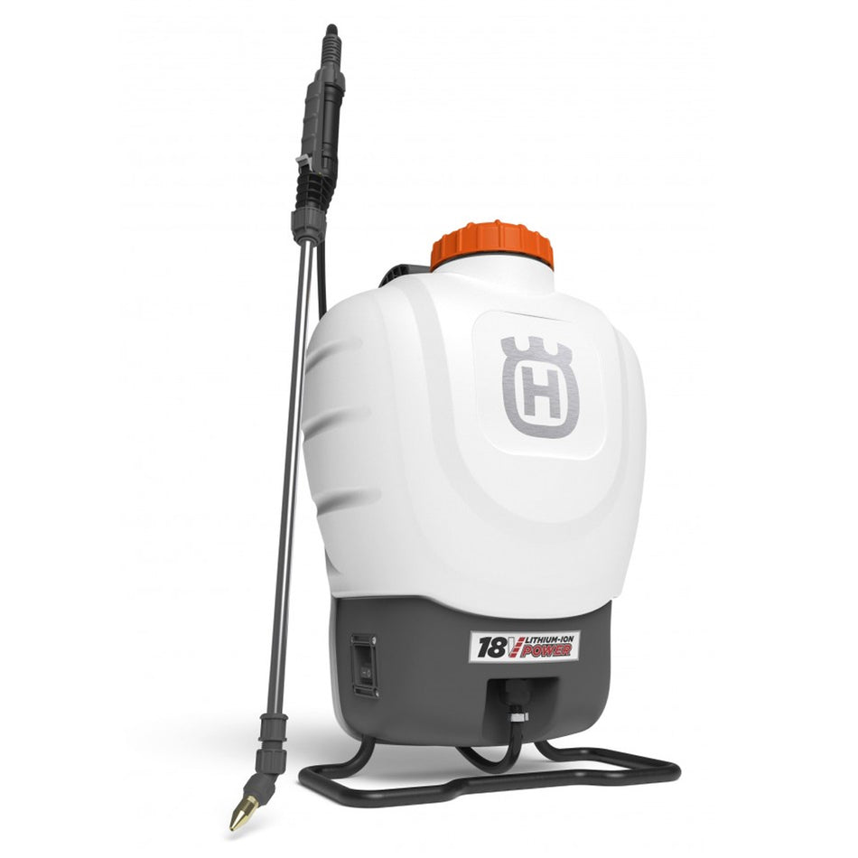 Husqvarna-Husqvarna 15L Battery Sprayer - Brand New Battery Backpack 15L Sprayer with 18 volt Battery and Charger!-Battery Sprayer-