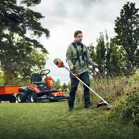Husqvarna-Husqvarna 325iR Battery Brushcutter - 36V battery brushcutter with cutting power equivalent to 25cc petrol motor-Battery Brushcutter Skin-