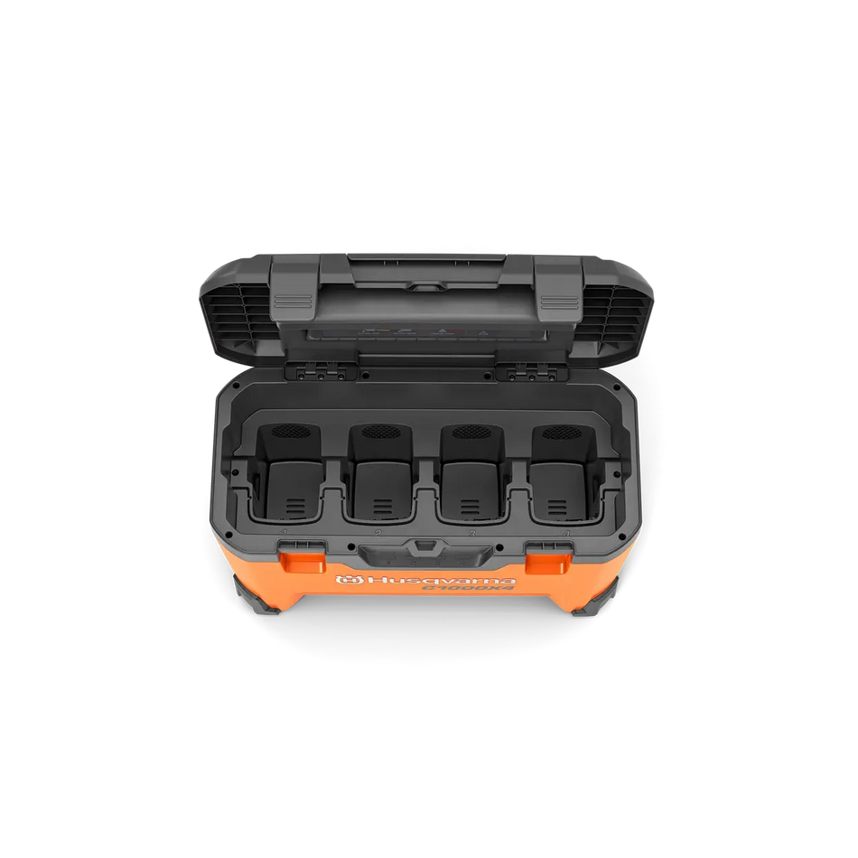 Husqvarna-Husqvarna 40-C1000X4 Mutli-Bay Battery Charger - Efficient and smart high-power charging wherever you want.-Battery Charger-