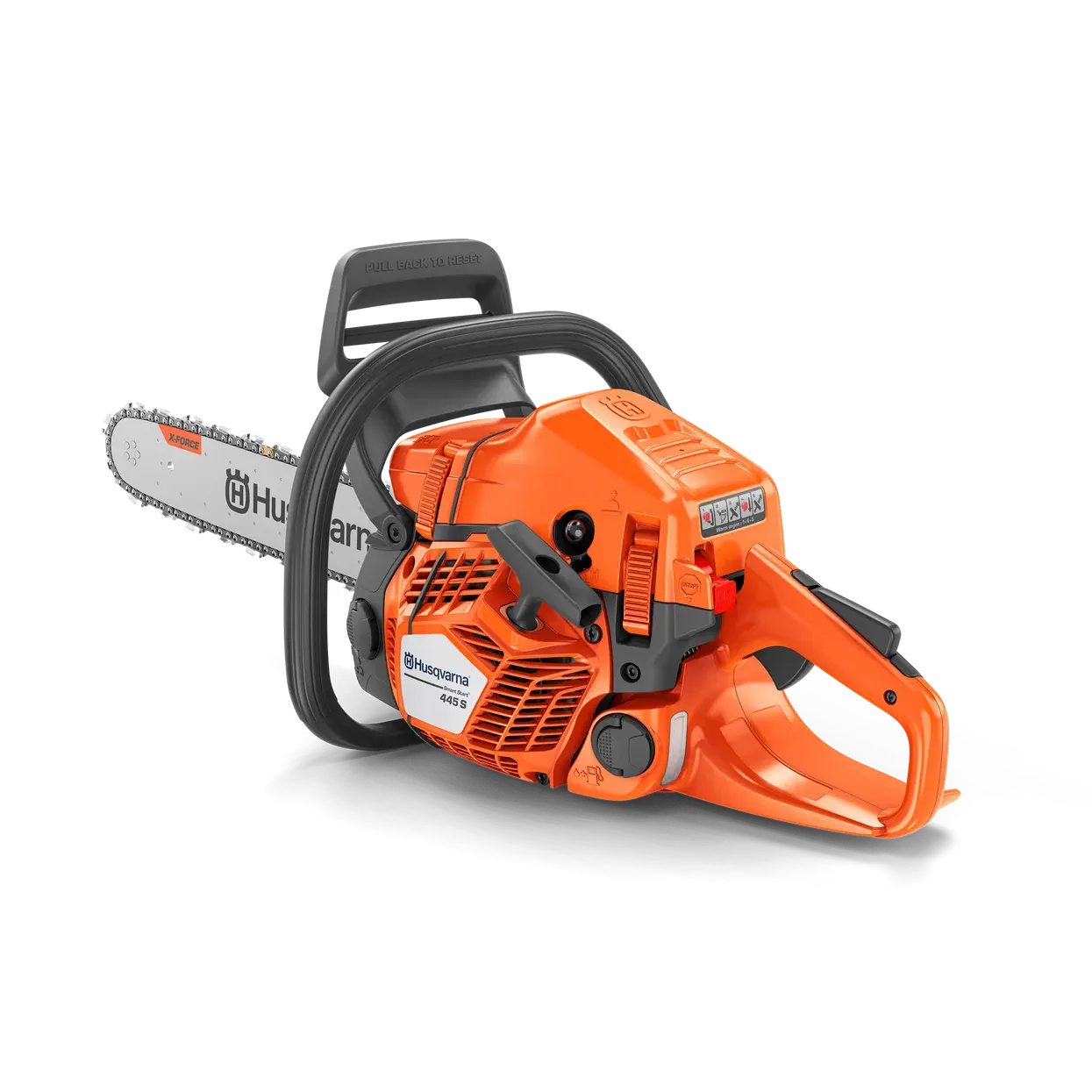 Husqvarna-Husqvarna 445S Chainsaw - Robust and versatile chainsaw with Smart Start®. A cutting experience that lasts.-Chainsaw-