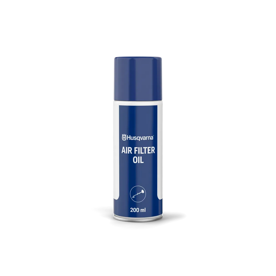 Husqvarna-Husqvarna Air Filter Oil Spray 200ml - Efficient maintenance of air filters in petrol brushcutters and forestry clearing saws.-Air Filter Oil-