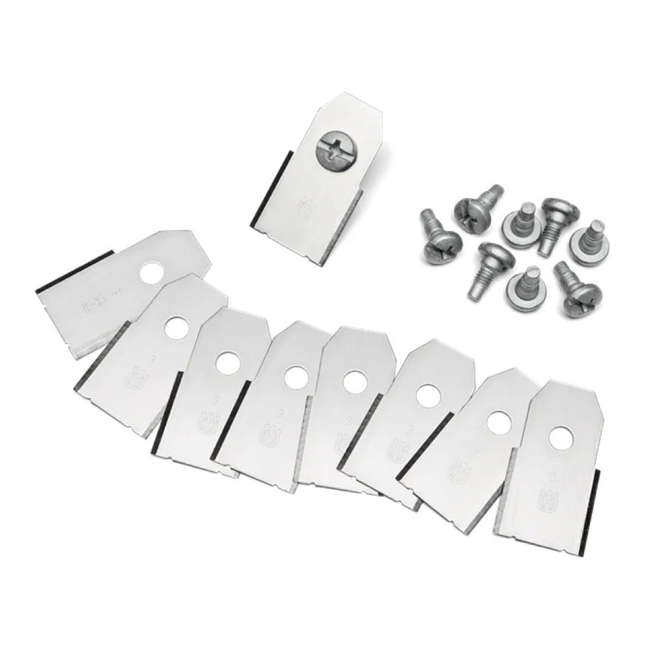Husqvarna-Husqvarna Automower Blades 9pcs - Hardened carbon steel blades for your Husqvarna Automower - pack of 9-Blades-
