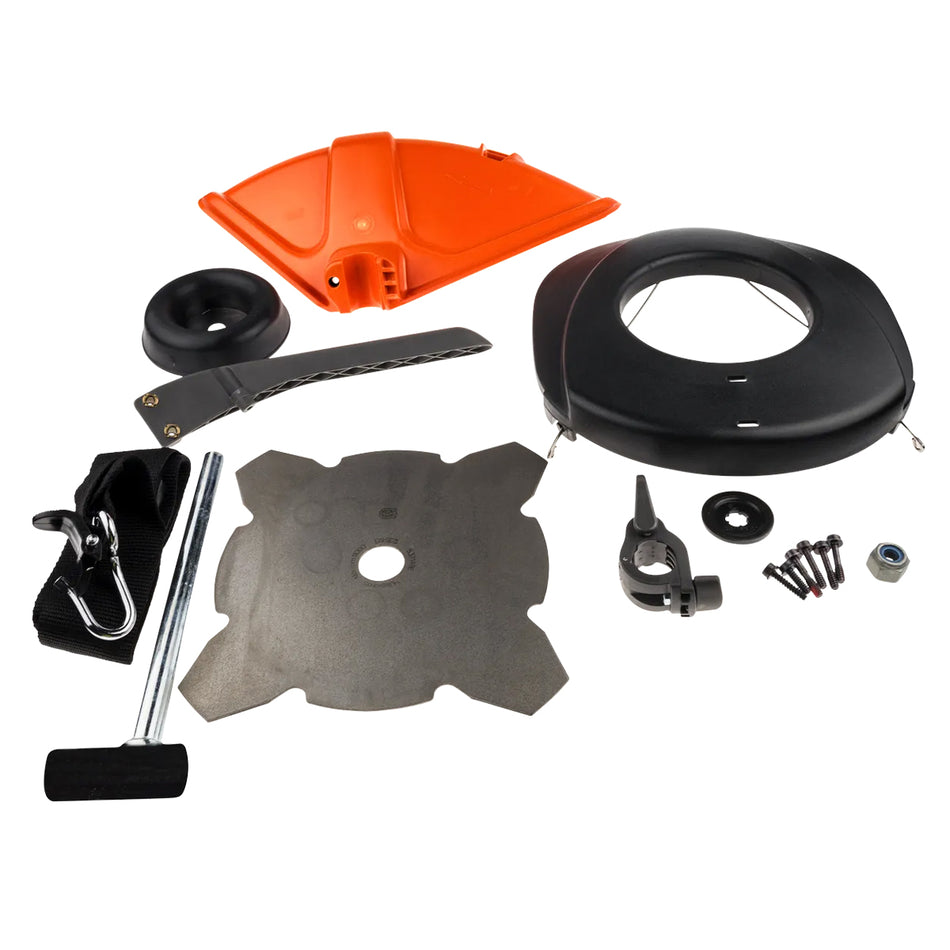 Husqvarna-Husqvarna J-handle Trimmer Kit - Converts loop handled trimmer units to blade use. For 300/500 series-Trimmer Kit-