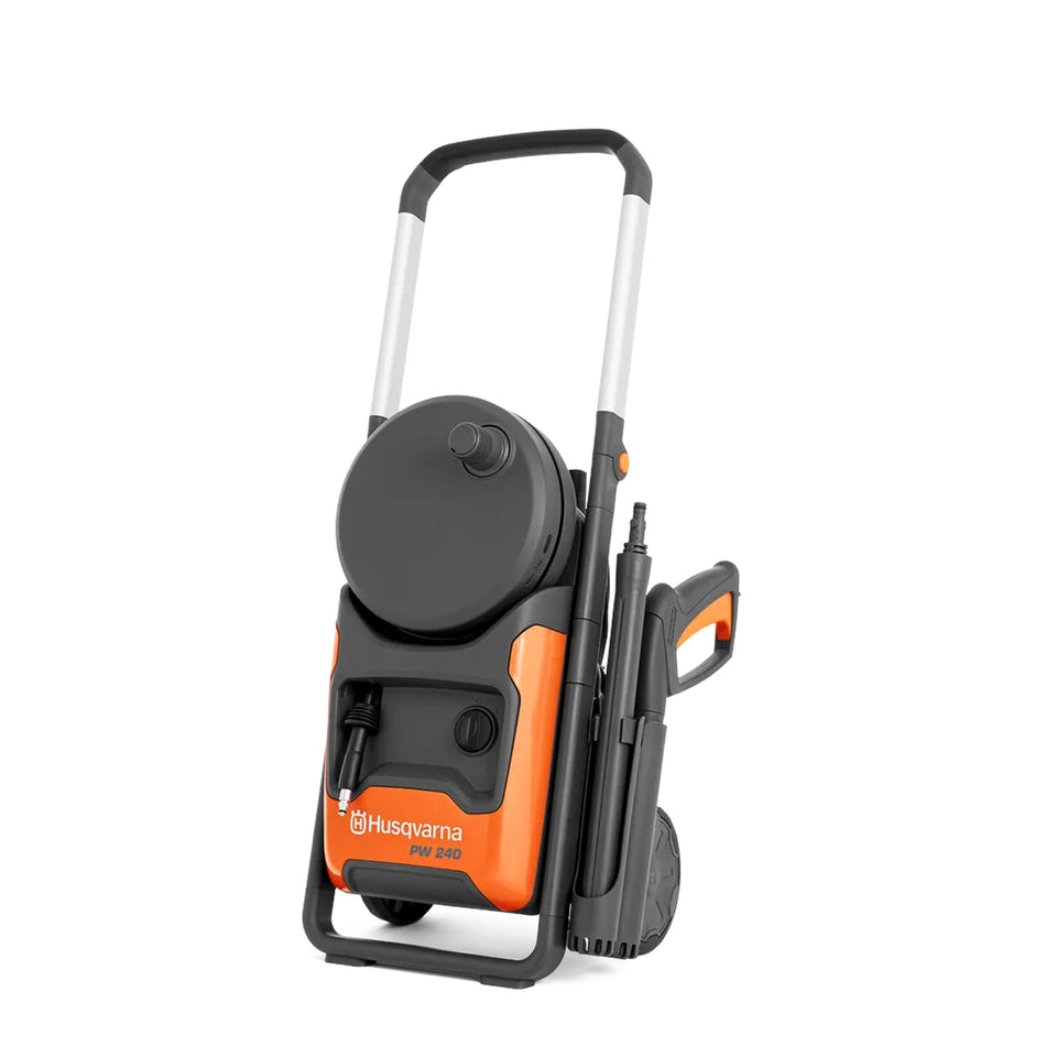 Husqvarna-Husqvarna PW240 Pressure Washer - 140 bar max. pressure, 8m hose, 1.8kW power output!-Pressure Washer-