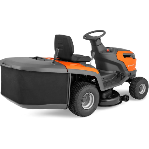 Husqvarna-Husqvarna TC100i Battery Tractor - 38in cut, efficient collection system, fully electric, dual-pedal operation-Catcher Ride On Mower-