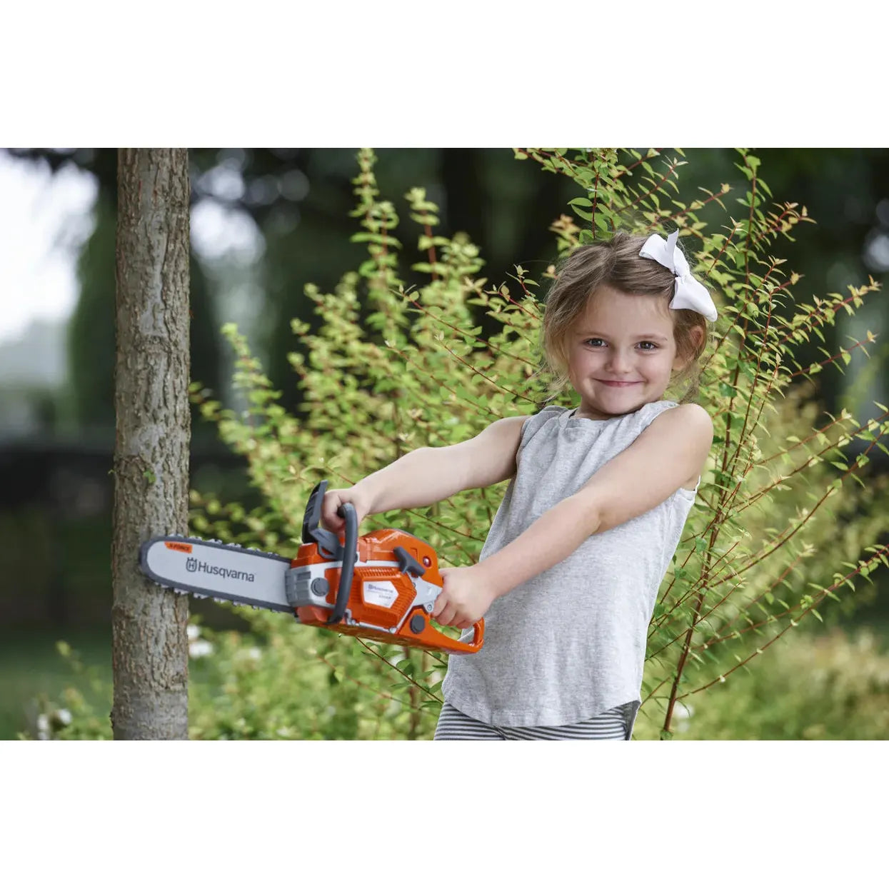 Husqvarna-Husqvarna Toy Chainsaw - Batteries NOT Included-Toy Chainsaw-