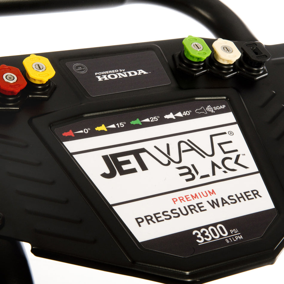 Jetwave-Jetwave Black GC (3300PSI) - Premium residential pressure washer perfect for cleaning yards!-Pressure Washer-
