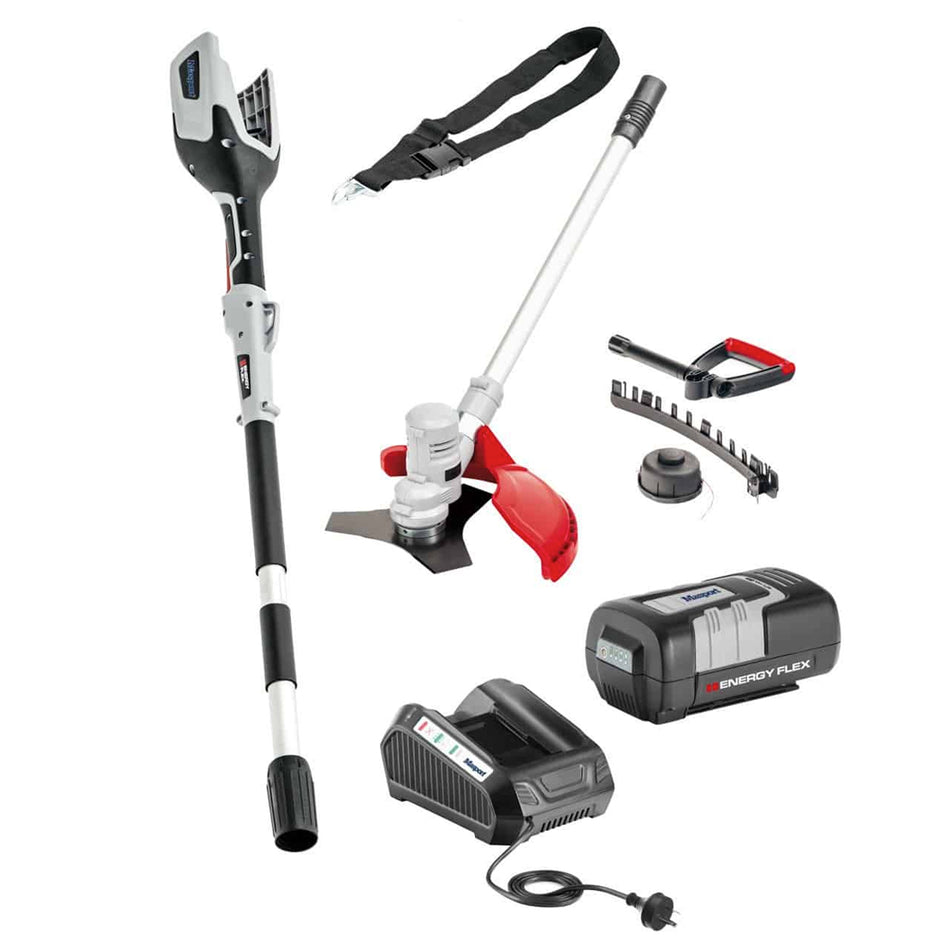 Masport-Masport 42V Multi Tool Brushcutter Kit - 4 Year Warranty Battery and Battery Charger - 3 Year Warranty-Battery Brushcutter Kit-