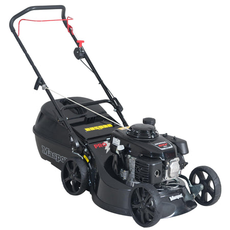 Masport-Masport Pro Power S19 GXV - Honda GXV160 engine, 19in heavy-duty non rust alloy chassis, mulch+catch-Lawn Mower-