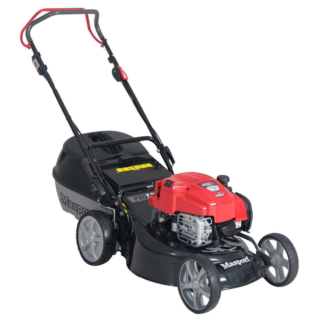 Masport-Masport Prosmart ST S19 SP Electric Start - Cut, catch or mulch through a single speed self-propelled drive system.-Lawn Mower-
