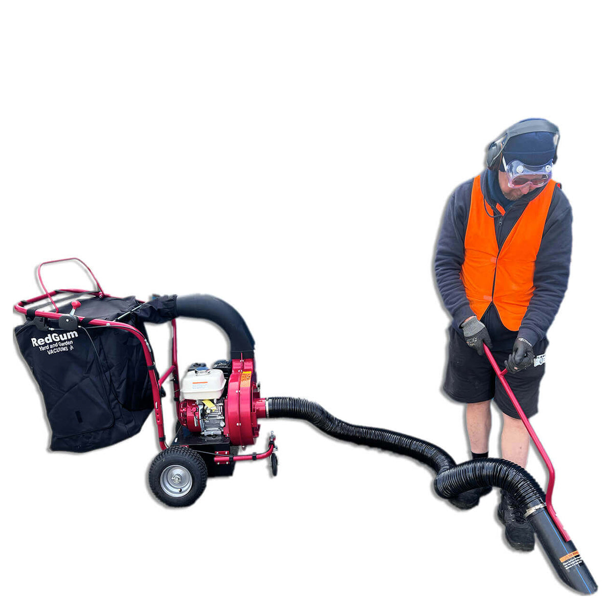 RedGum-RedGum Yard And Garden Vacuum - Honda-Powered Self-Propelled Outdoor Vacuum with a 240L capacity!-Outdoor Vacuum Cleaner-