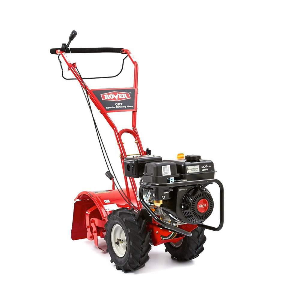 Rover-Rover Super Bronco CRT Tiller - 208cc Rover engine, 41cm (15") tilling depth, 5 year warranty!-Rear Tine Tiller-