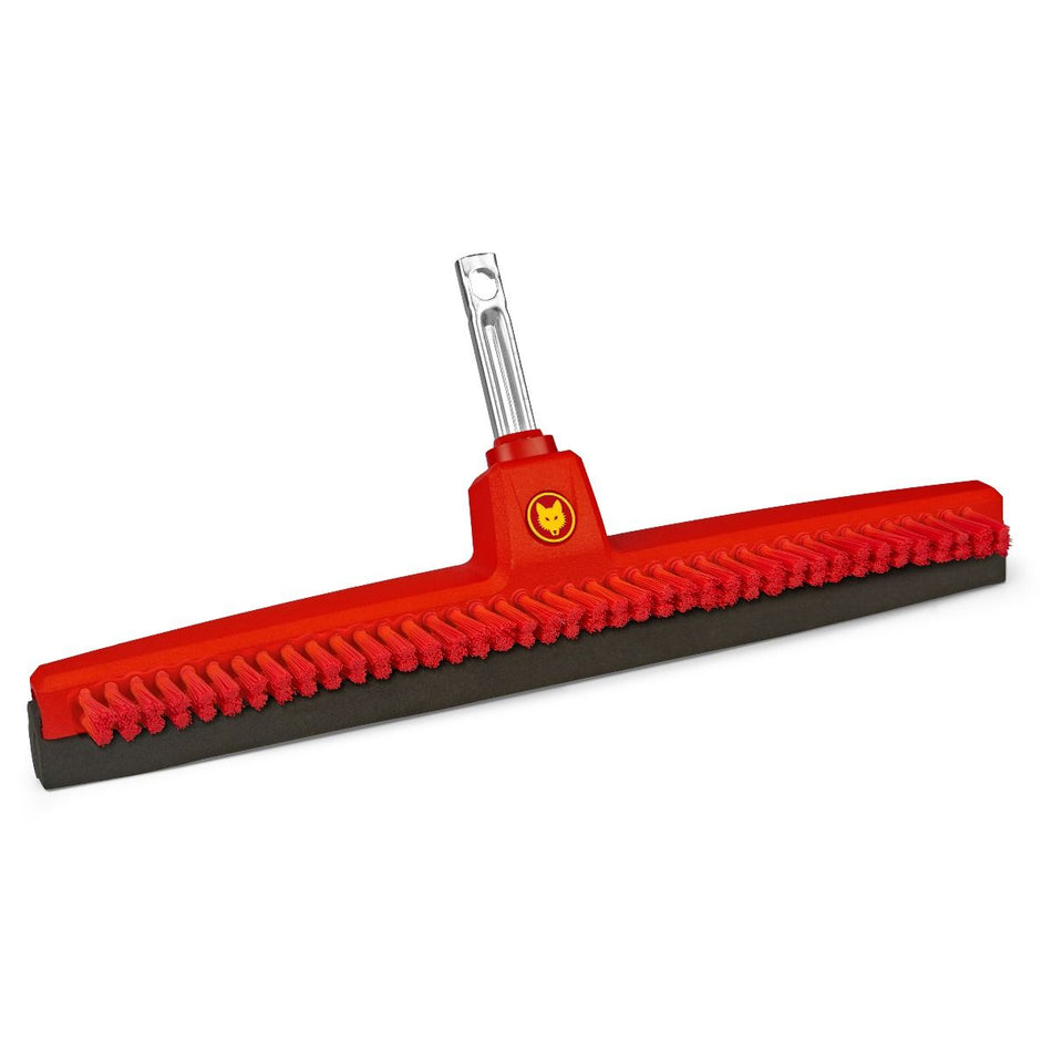 WOLF-Garten-WOLF-Garten FS 45cm Floor Squeegee with Scrubber Strip - Combines short bristles to clean and scrub with a heavy-duty squeegee.-Squeegee-