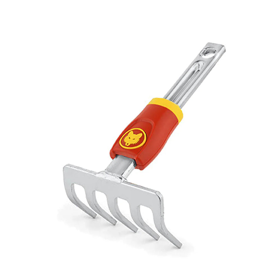 WOLF-Garten-WOLF-Garten LJ-M Mini Small Rake - Easy weeding and aerating in small flowerbeds or narrow spaces-Rake-