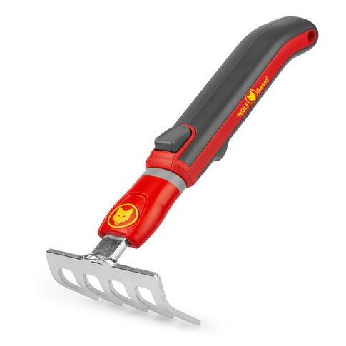 WOLF-Garten-WOLF-Garten LJ-M/ZM 015 Mini Rake & Mini Handle - Perfect starting item for any compact gardening collection.-Rake-