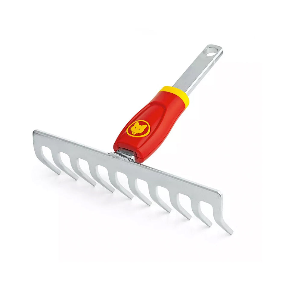 WOLF-Garten-WOLF-Garten Multi: Small Rake - Small rake head for narrow spaces or small gardens-Rake-