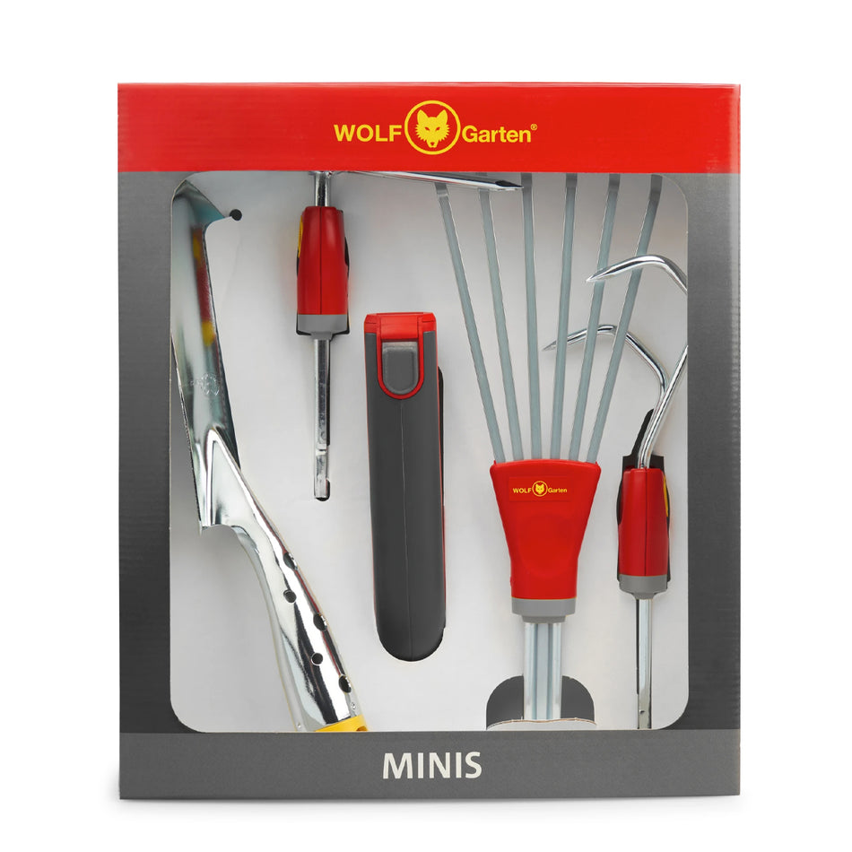 WOLF-Garten-WOLF-Garten P243 Set - Everything you need for small gardens. Comes with a handle-Tool Set-