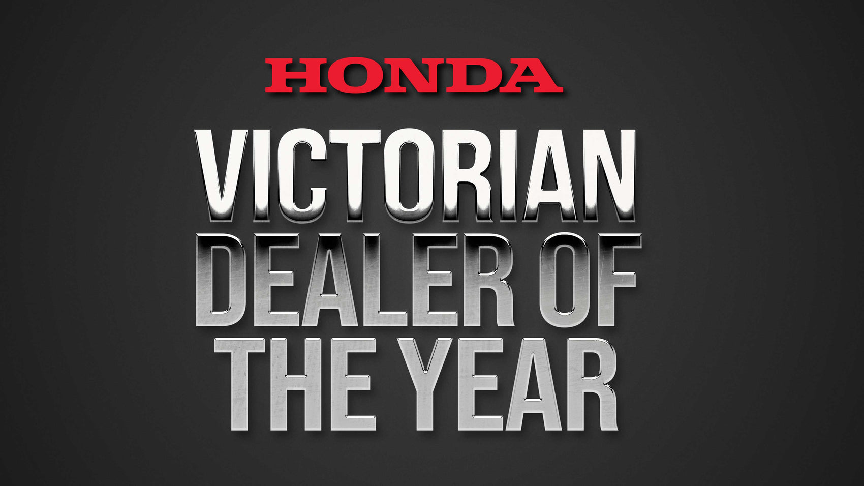 Honda's Victorian Dealer of the Year