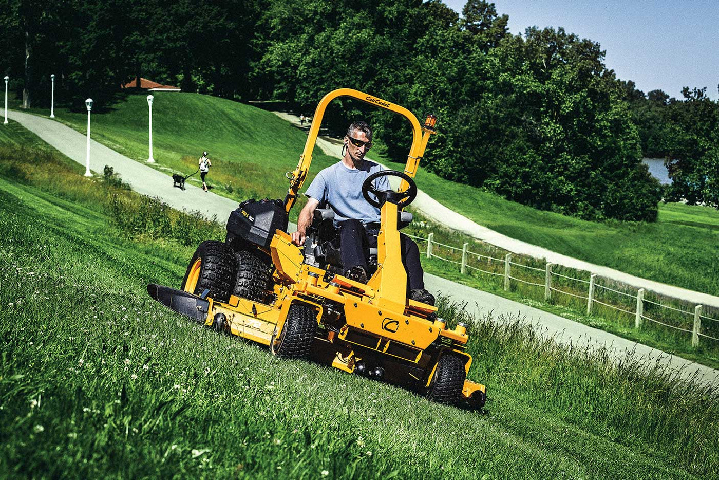 Are Commercial Ride On Mowers Suitable For Domestic Use?