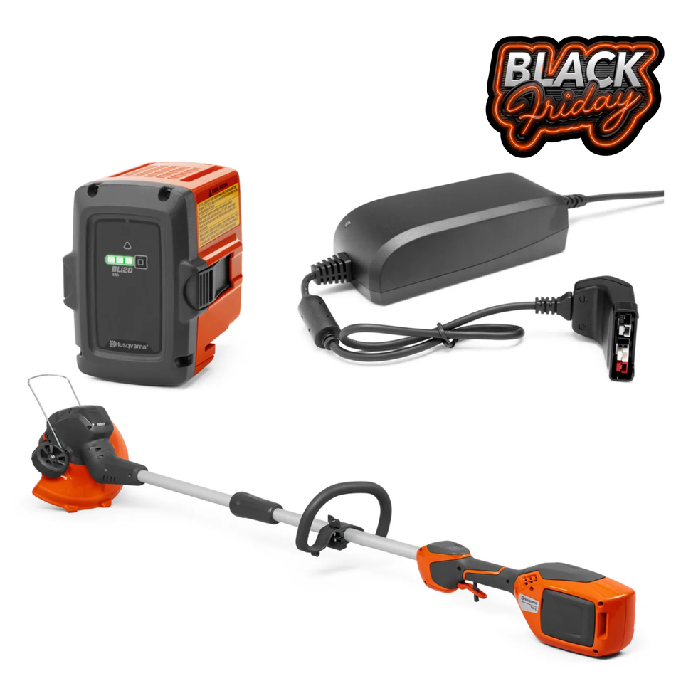 Husqvarna 110iL Trimmer - 36V Battery Grass Trimmer, Perfect for Small Lawns & Gardens!