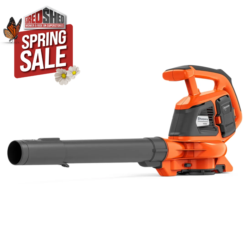 Husqvarna 120iBV Battery Blower Vac - Compact leaf blower that is easily changed to a leaf vacuum.