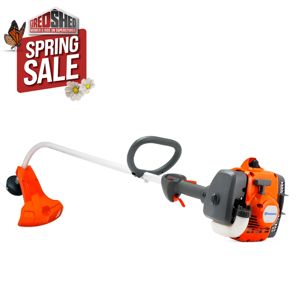 Husqvarna 122C Grass Trimmer - 21.7cc low noise & light weight domestic Trimmer with smart start & X-torq