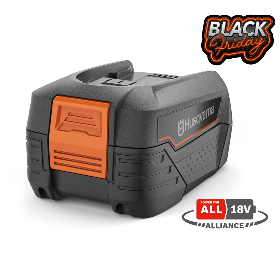 Husqvarna Aspire 18-B72 4.0Ah Battery - 18V B72 4.0Ah Long-Lasting Battery for Aspire and POWER FOR ALL equipment!