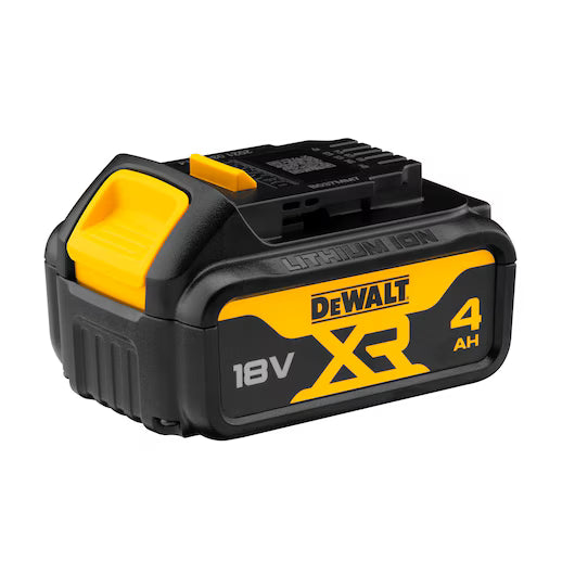 DeWALT 18V XR 4Ah Battery - Compatible with all DEWALT XR Li-Ion 18V Tools.