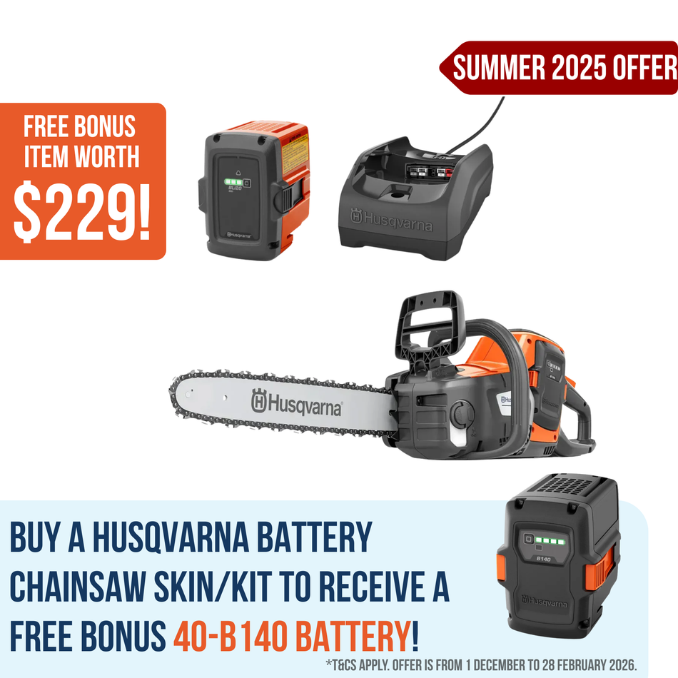 Husqvarna 240i Battery Chainsaw - *Brand New* Powerful battery saw for the homeowner with 16" bar!