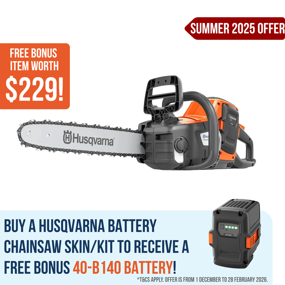Husqvarna 240i Battery Chainsaw - *Brand New* Powerful battery saw for the homeowner with 16" bar!