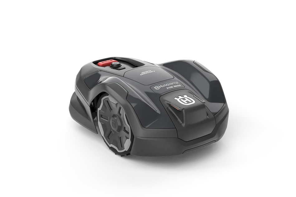 Husqvarna Automower® 310E NERA - Robotic mower that trims the edges, for midsized lawns.