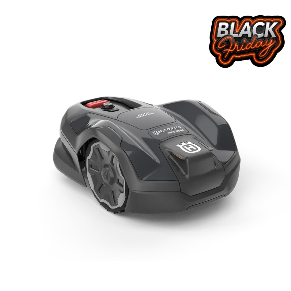 Husqvarna Automower® 310E NERA - Robotic mower that trims the edges, for midsized lawns.
