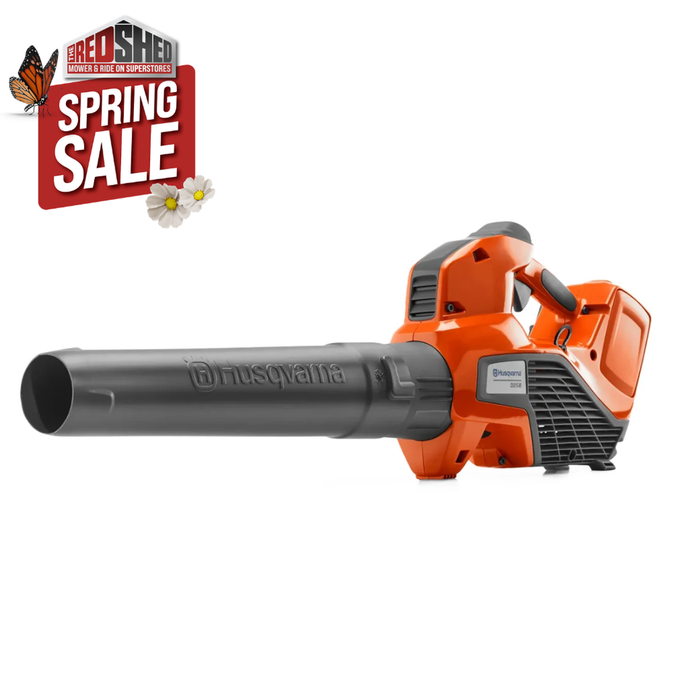 Husqvarna 325iB Leaf Blower - Powerful leaf blower with cruise control and boost mode.