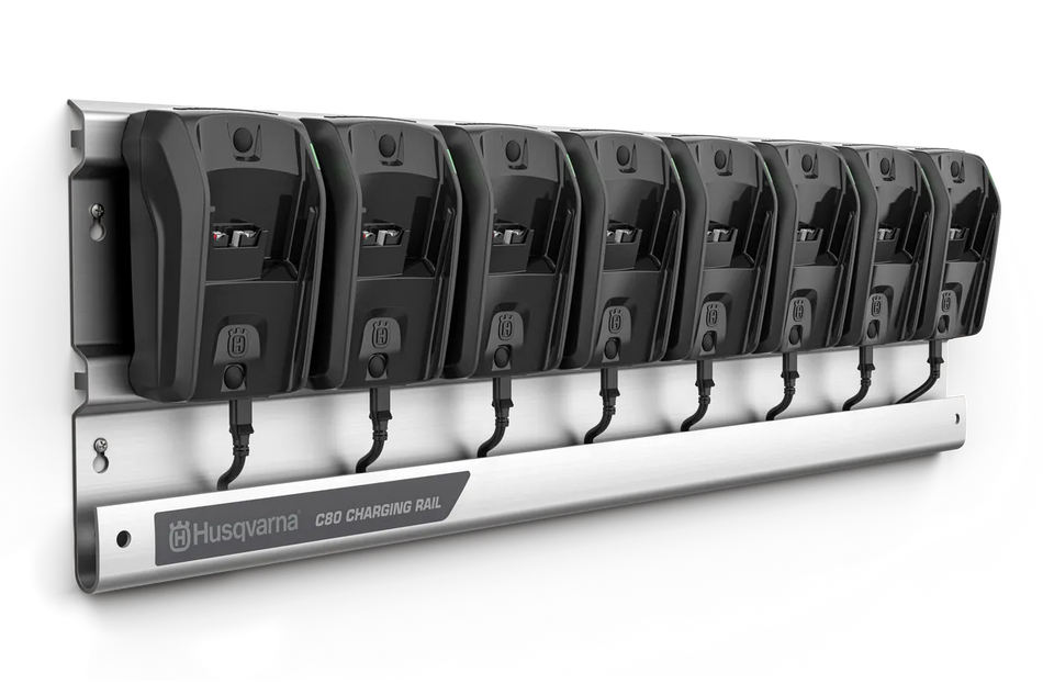 Husqvarna 40-C80 Charging Station - Charging station for up to eight 36 Volt batteries.