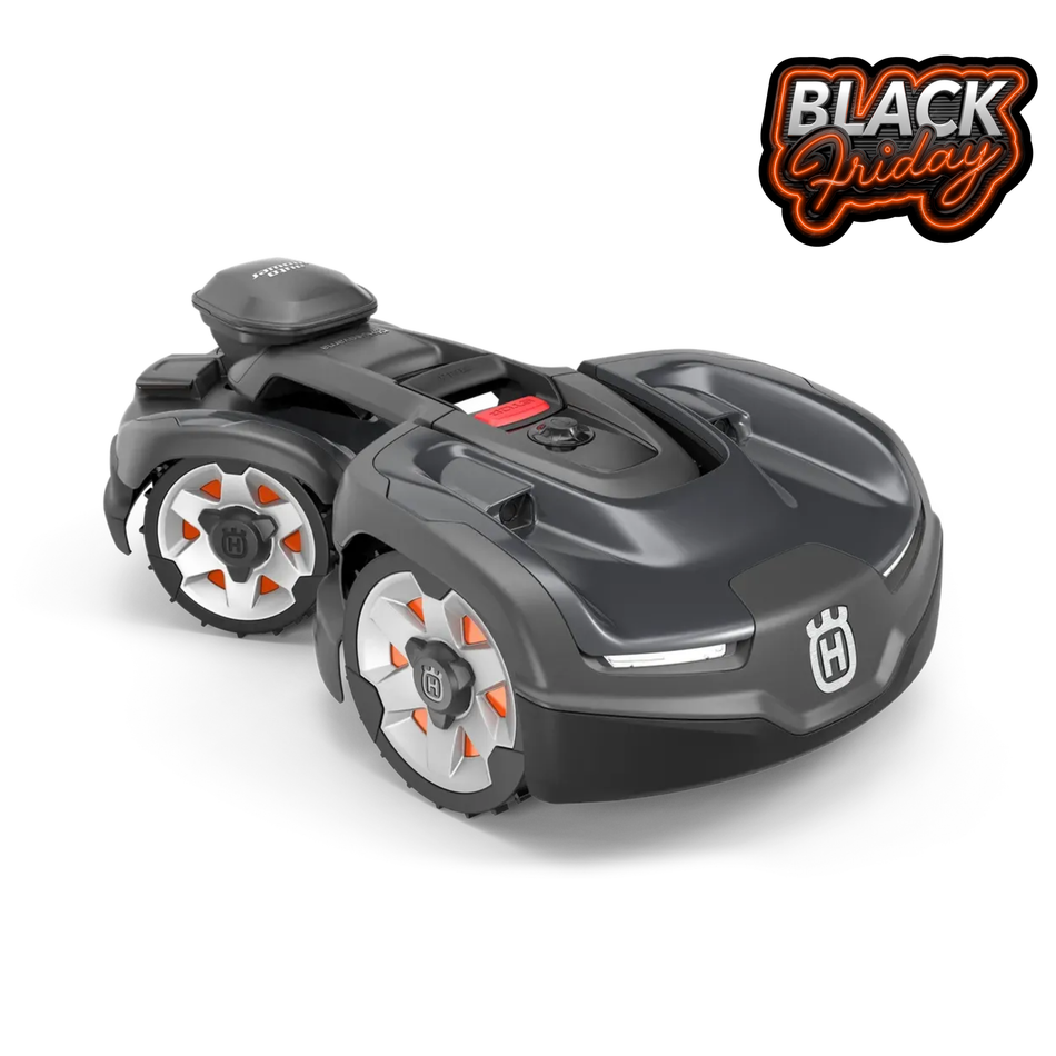 Husqvarna Automower® 435X AWD EPOS - Wire free AWD robotic mower that masters steep slopes up to 70%.