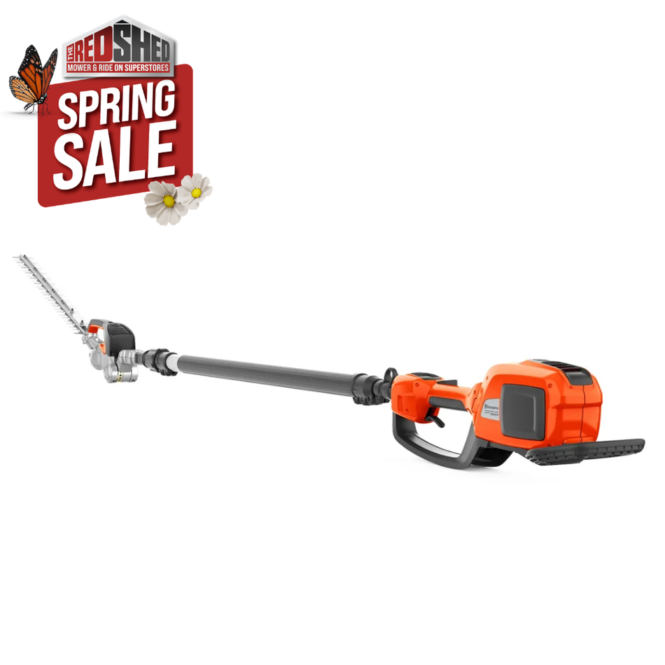 Husqvarna 520iHT4 Hedge Trimmer - Battery-powered telescopic hedge trimmer for comfortable trimming