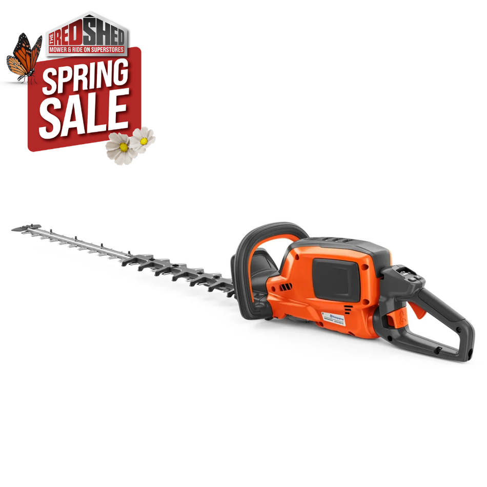 Husqvarna 522iHD75 Hedge Trimmer - High-performance battery hedge trimmer with 75cm cutter bar and integrated connectivity.