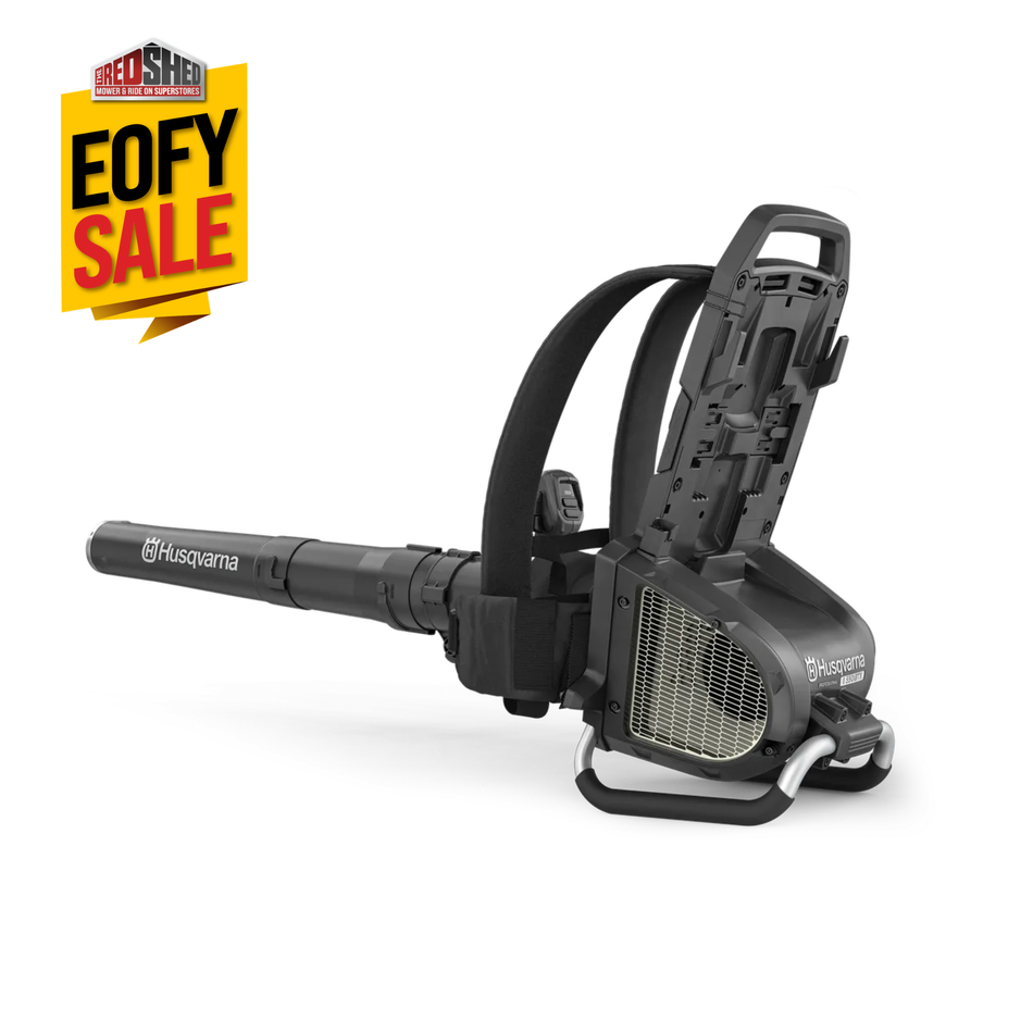 Husqvarna 550iBTX Battery Leaf Blower - Powerful and ergonomic backpack battery blower with integrated connectivity