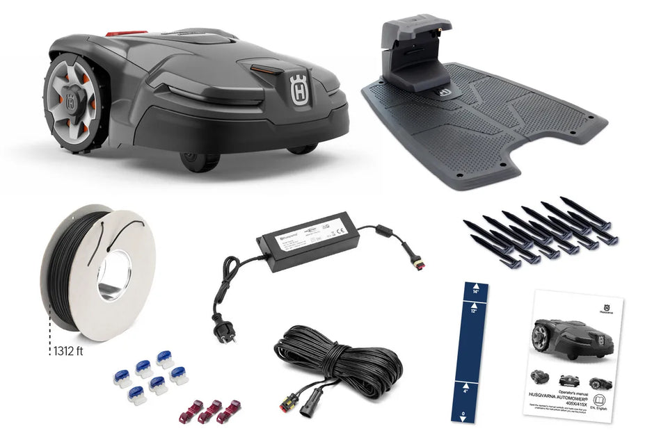 Husqvarna Automower® 415X (FREE DELIVERY*) - Robotic lawn mower with zone control for lawns up to 1500 m².