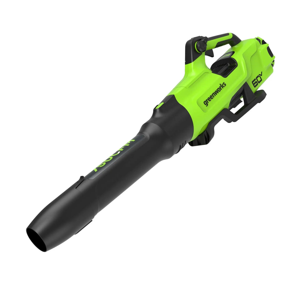 Greenworks BL60L03 60V Pro 750 CFM Air Blower - Delivers an incredible blowing force of 290km/h max air speed.